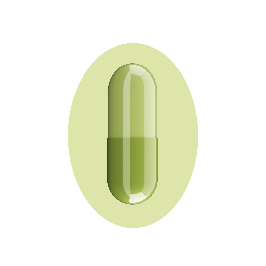 Grüne Kapsel