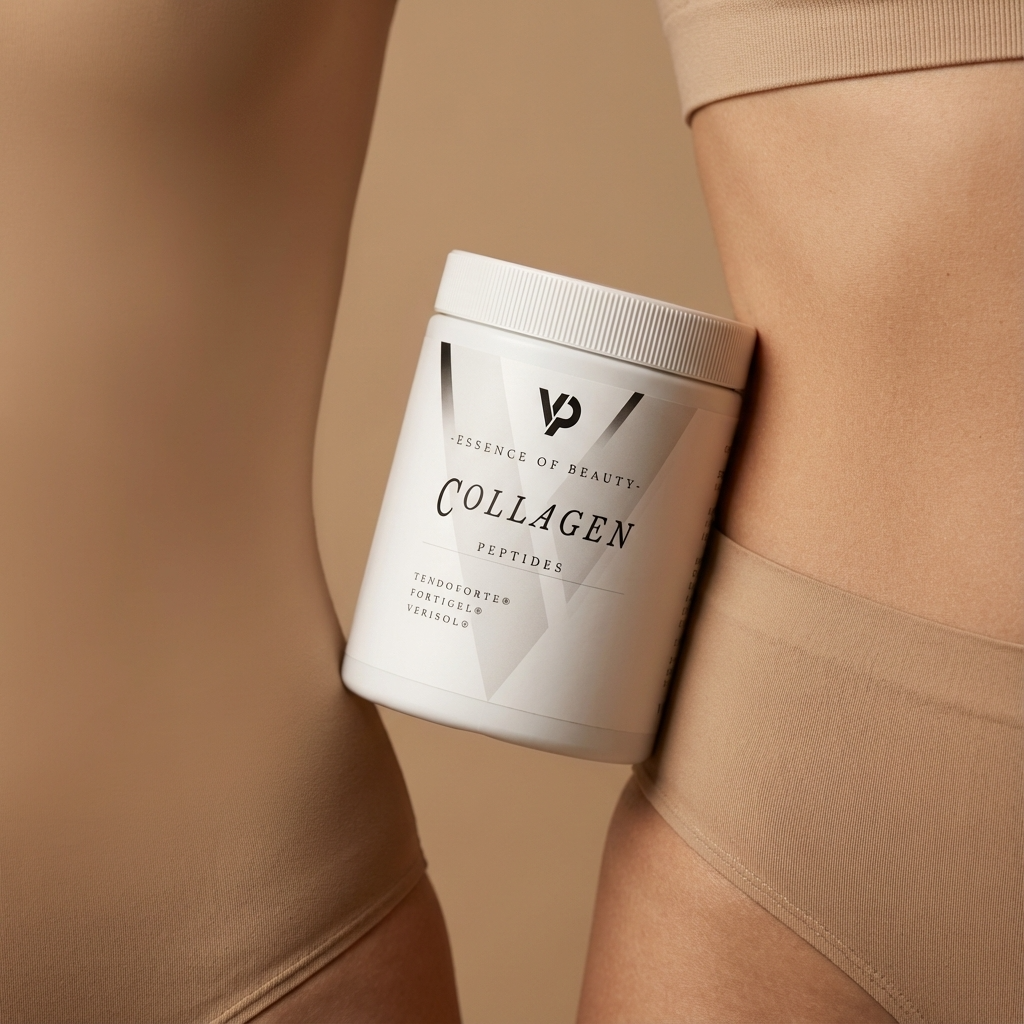 die collagendose wird von zwei frauen gehalten